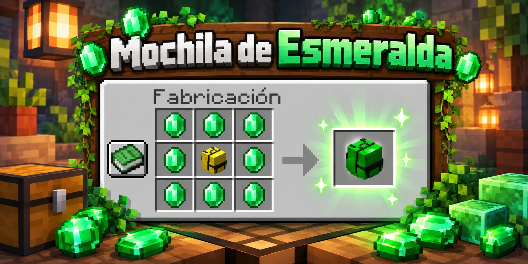 Receta de Mochila de Esmeralda