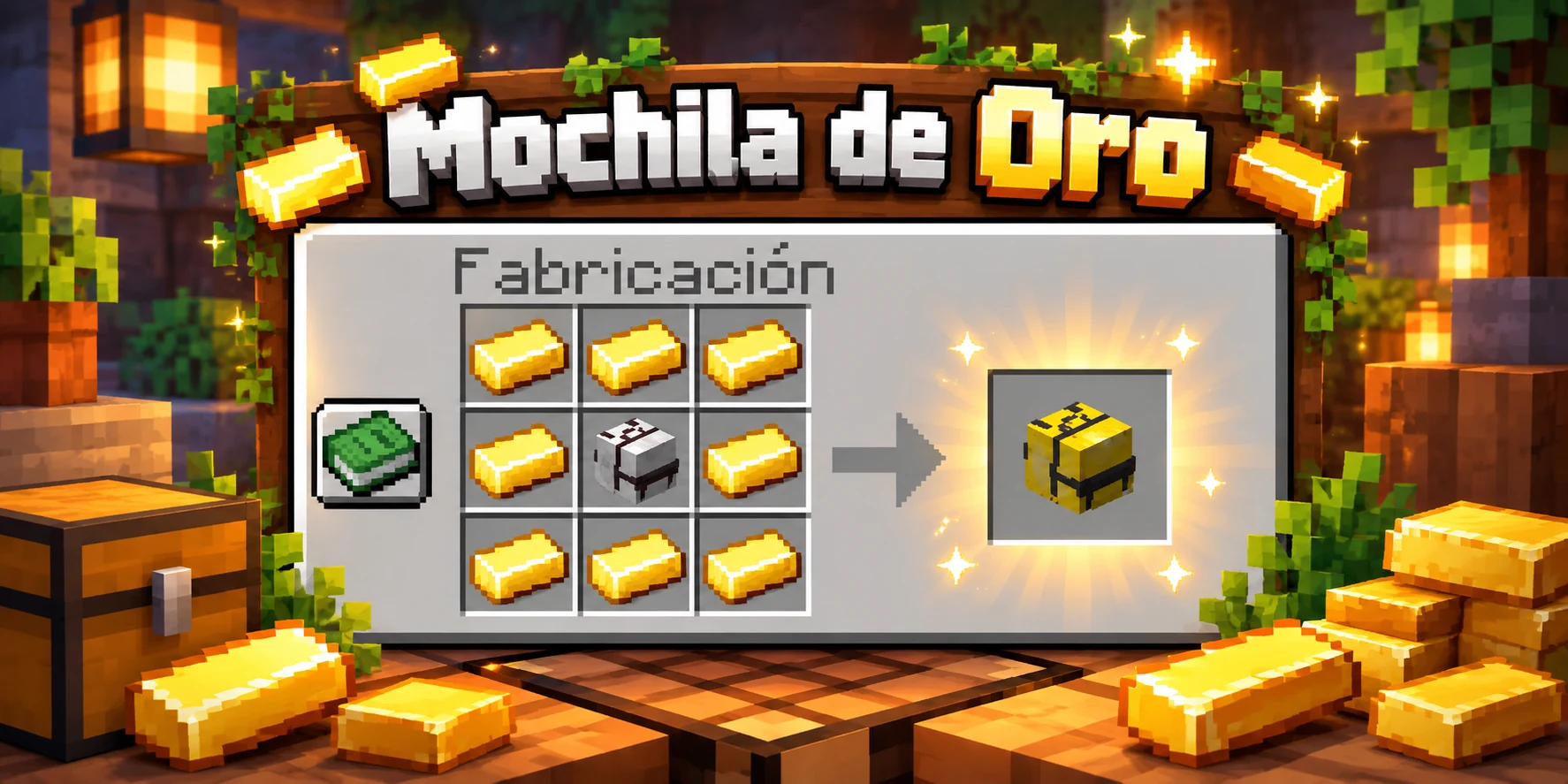 Receta de Mochila de Oro