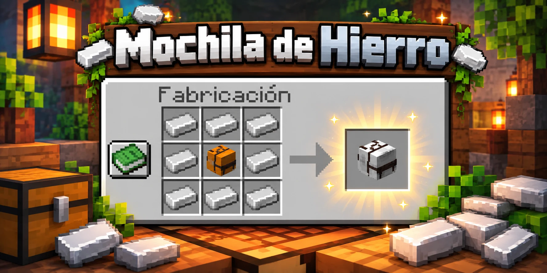 Receta de Mochila de Hierro