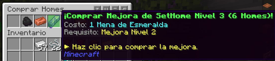 Mejora a 6 homes