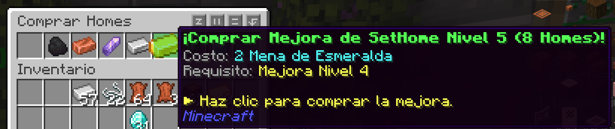 Mejora a 8 homes